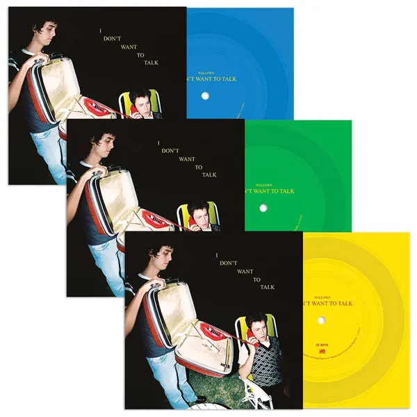 WALLOWS "I DON'T WANT TO TALK" (COLOURED FLEXI DISCS) - Wallows
