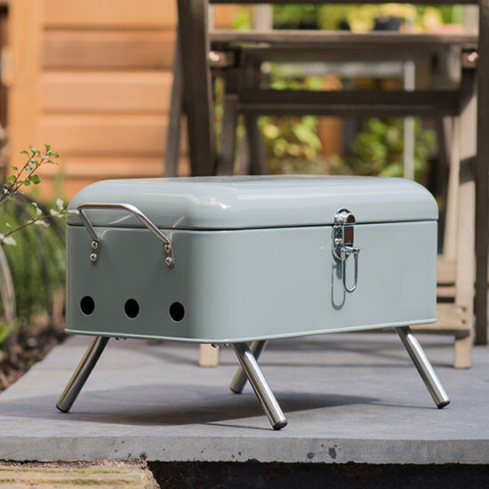 Waitrose 1950s-style portable barbecue - Retro to Go