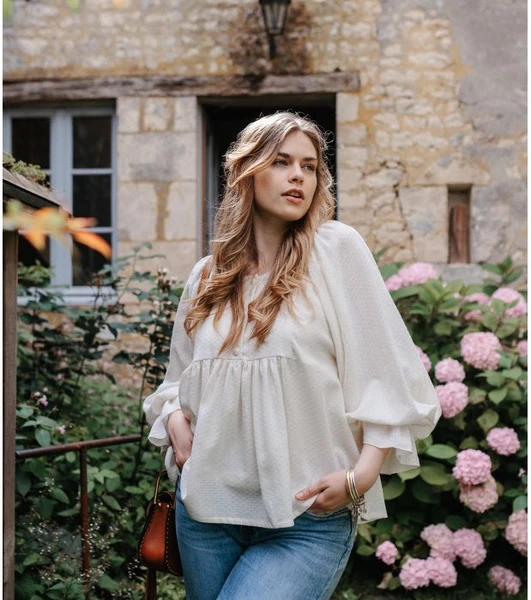 Patron Blouse / Robe Crumpette - Singulière par Cousette