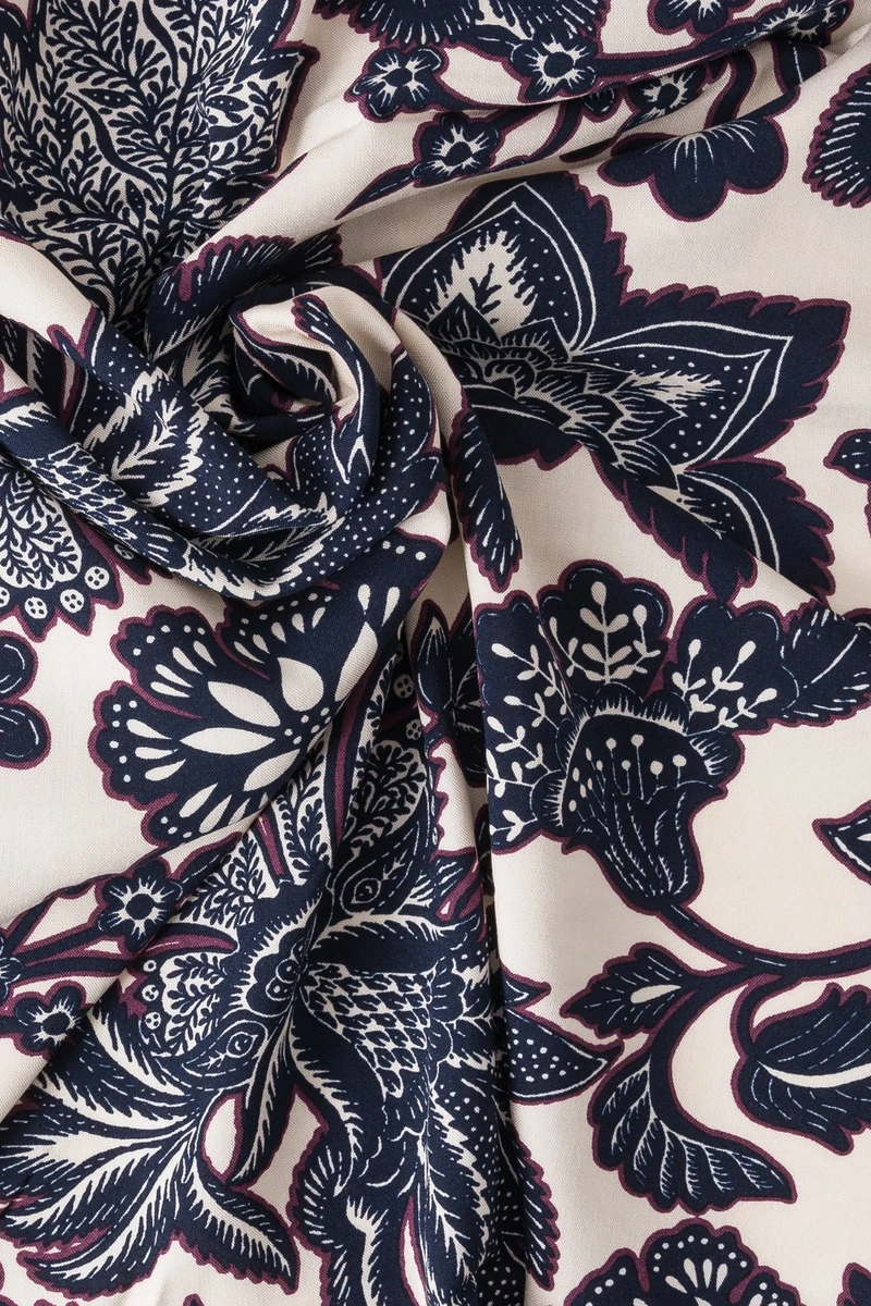 Coupon 3 m en viscose imprimée