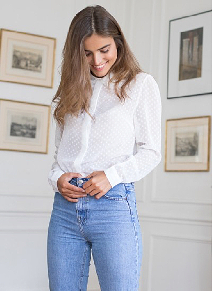 Blouse Douce plumetis