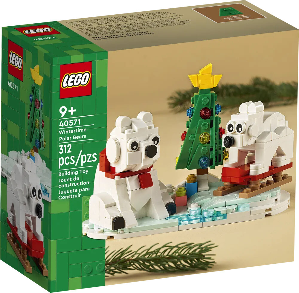 LEGO Saisonnier 40571 pas cher, Les ours blancs en hiver