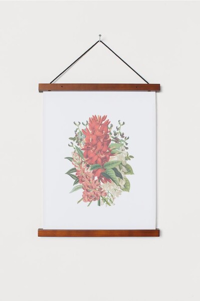Porte-poster en bois