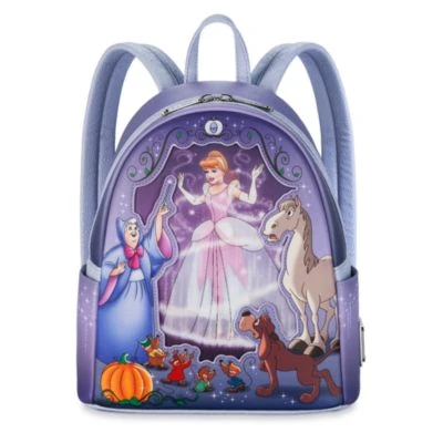 Loungefly Mini sac à dos Cendrillon Disney100 Decandes, 4 sur 10 | shopDisney