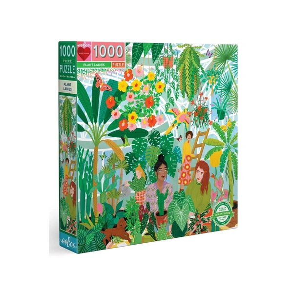 Puzzle Plant Ladies - Eeboo - 1000 pièces - Plantes - Trevell
