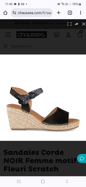 Sandales NOIR PHILOV