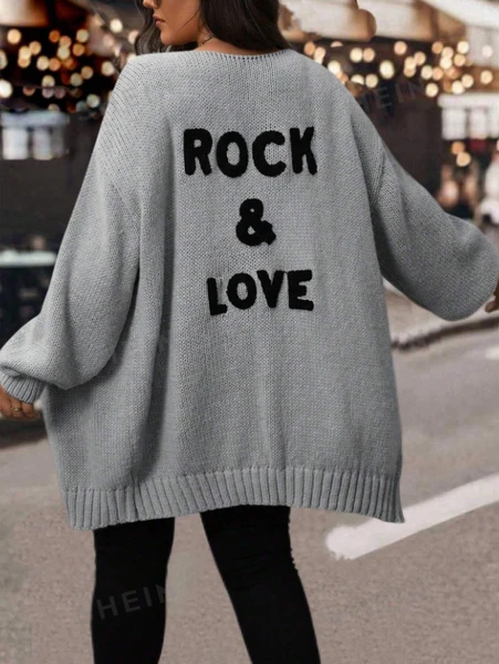 Gilet long rock and love