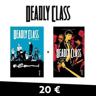 Deadly Class - Coffret 2 Volumes, Tome 1 et Tome 2 Tome 1 : Pack t1 et 2 deadly class 20 ¤uros