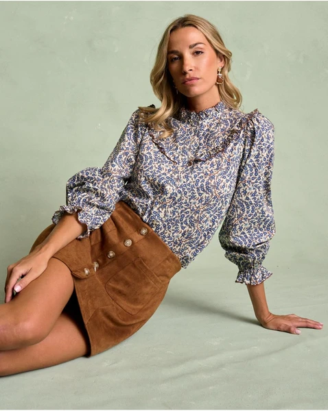 Chemise brodée Antibes