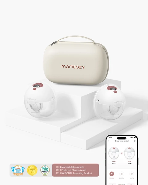 Tire-lait portable intelligent M5 – Amélioré avec contrôle via application