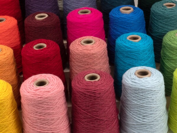 Rug Yarn 100% Wool- 1 pound (.45kg) cones