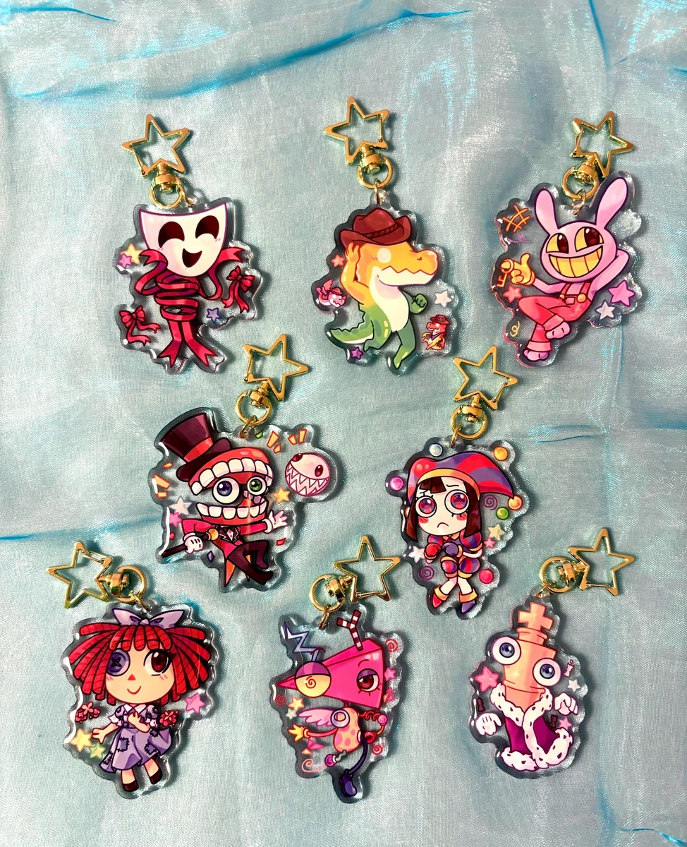 Digital Circus Different Double-sided Keychain