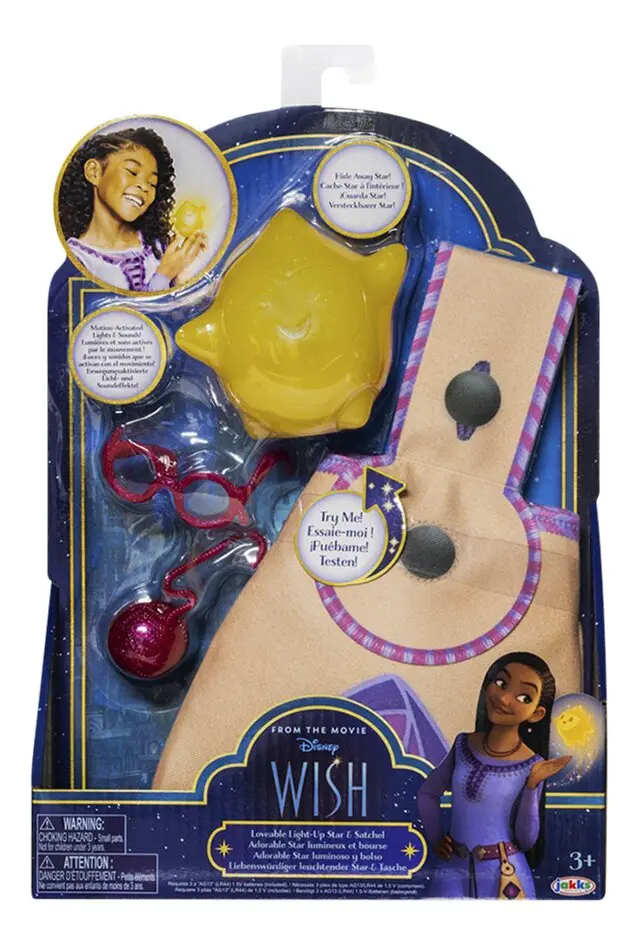 Accessoires Disney Wish Adorable Star lumineux et bourse