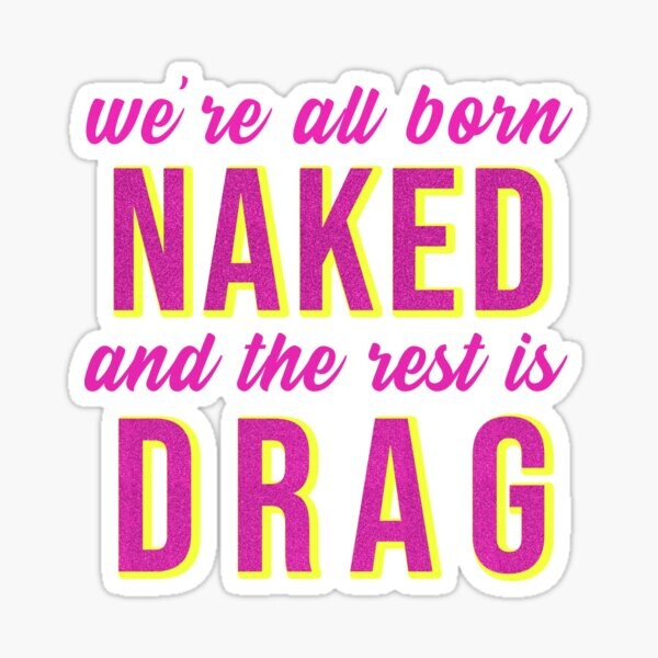 RuPaul - né nu | Sticker