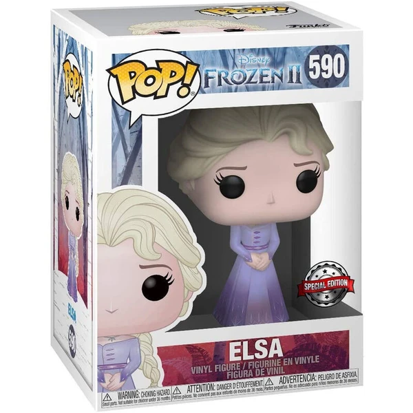 Figurine Elsa Intro / La Reine Des Neiges / Funko Pop Disney 590 / Exclusive Spécial Edition
