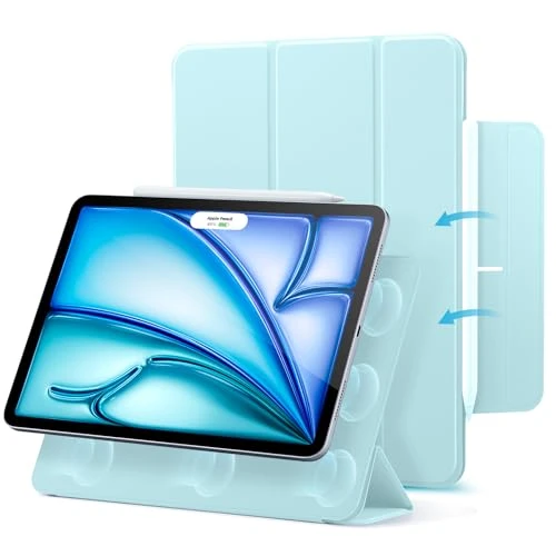 Coque pour iPad Air 2022 - 10.9pouces -Bleu Frais