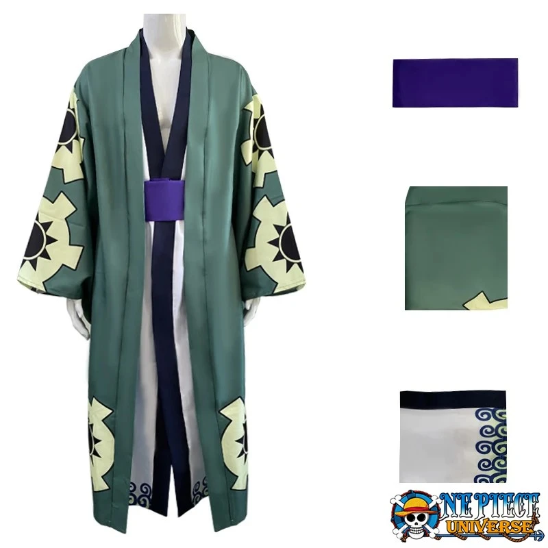 Roronoa Zoro Cosplay Costume (Zoro Wano Outfit) Hot New 2023 | Onepiece Universe Store