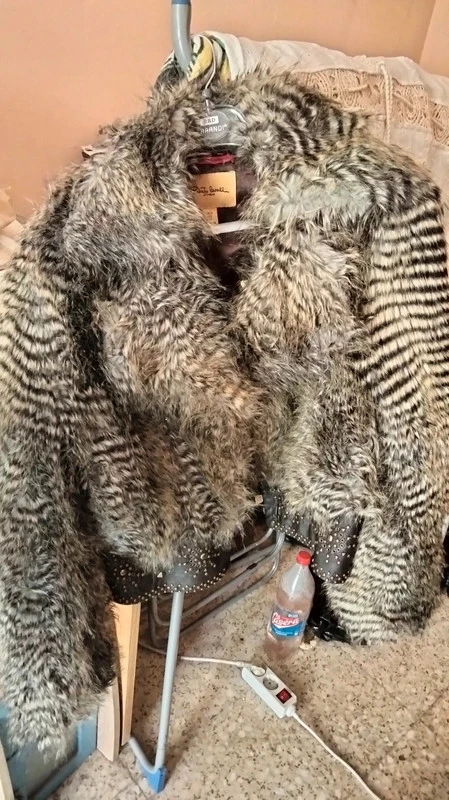 Chaquetón de pelos Cavalli.