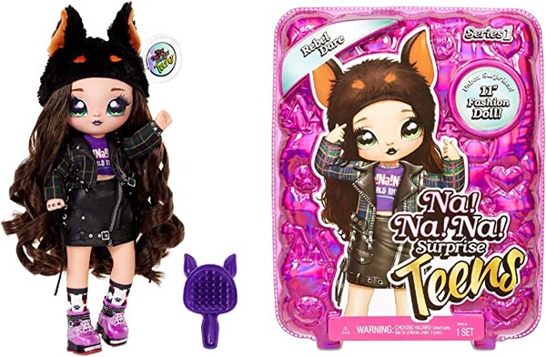 Na Na Na Surprise Teens Poupée mannequin, REBEL DARE. Grande poupée mannequin de collection avec des tenues élégantes & accessoires Deluxe. Teens Série 1. Cadeaux parfaits, garçons & filles, 5 ans +. : Amazon.fr: Jeux et Jouets