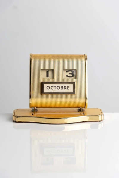 calendrier perpétuel de bureau Art Déco