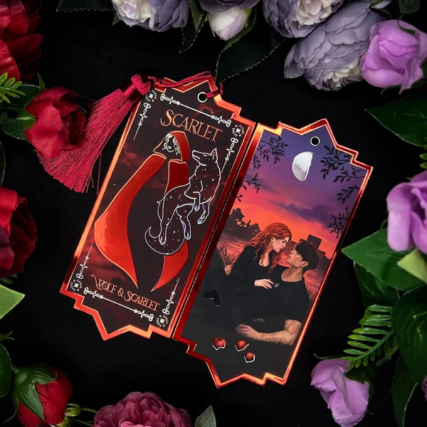 Marque-page Scarlet (Wolf & Scarlet) de Marissa Mayer