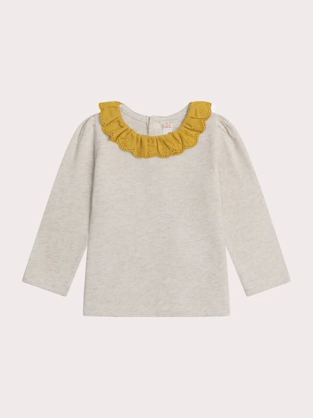 Brassière beige pour bébé fille