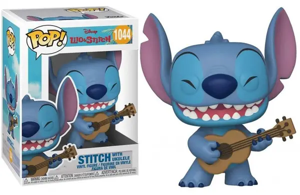 LILO & STITCH - POP N° 1044 - Stitch w/Ukelele : ShopForGeek.com: Bobble Head POP Funko DISNEY