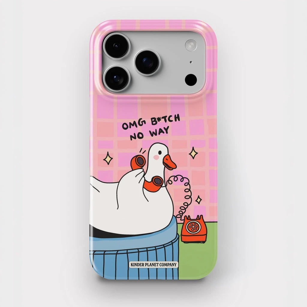 Omg B*tch No Way Goose Tough Magsafe Case