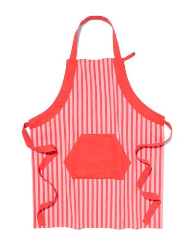 tablier de cuisine à rayures chambray coton - HEMA