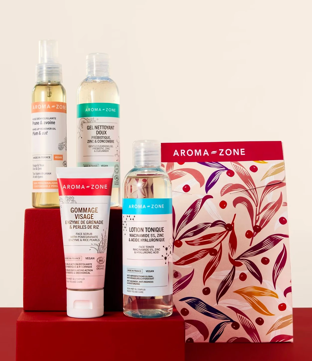 Produits Aroma-Zone pour le visage