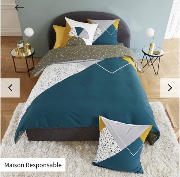 La redoute - Housse de couette en coton, Hilda