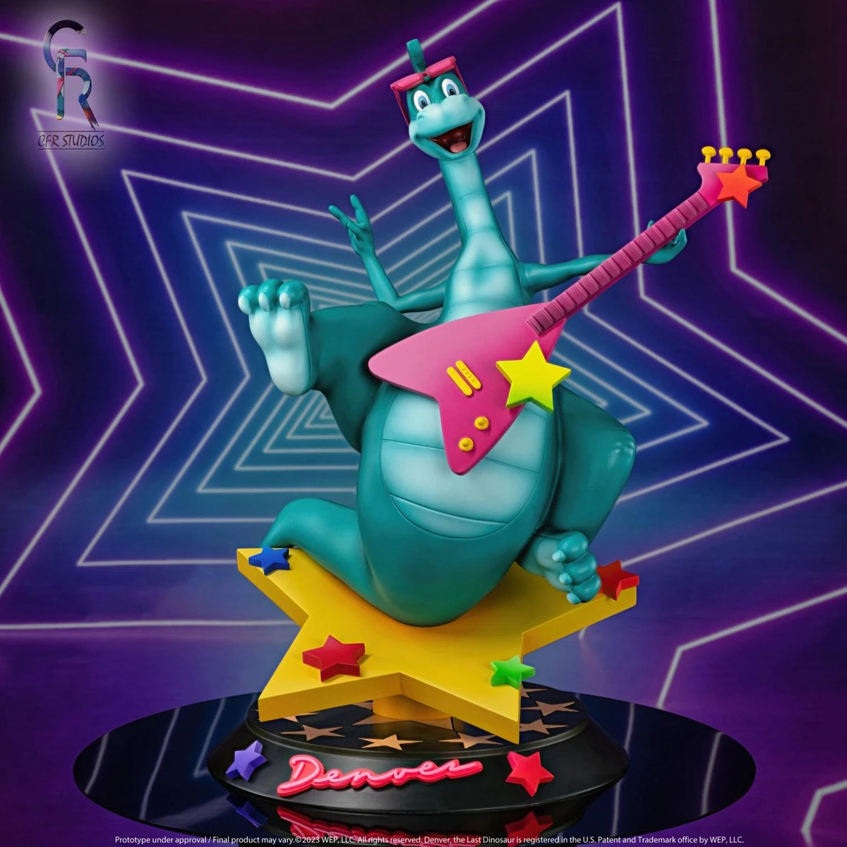 Figurine de collection Denver le dernier dinosaure 1:6 CFR Studios 2023