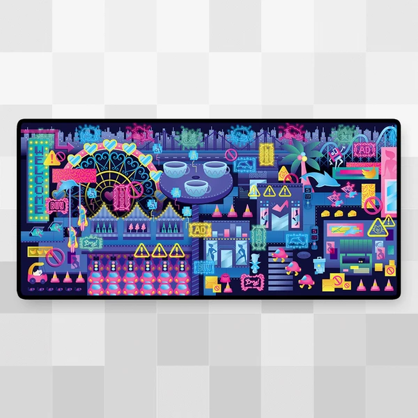 Cyber City Desk Mat