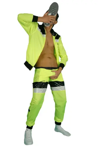 Nylon Jacket SneakersLove Neon Yellow