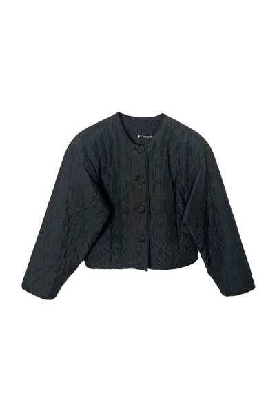 Veste matelassée en soie