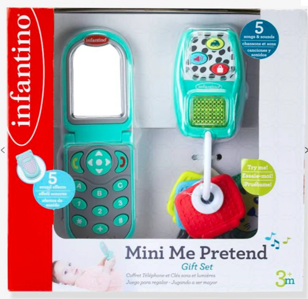 Coffret mini me téléphone et clés | Infantino