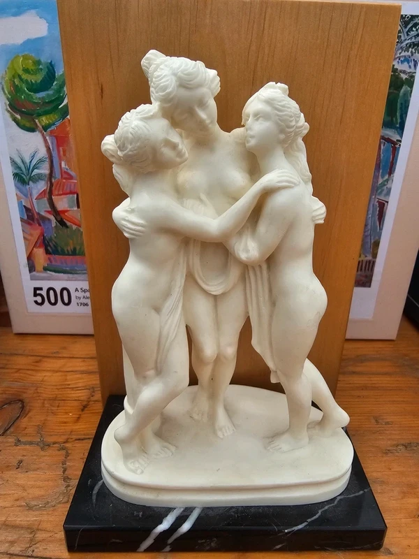 Statuette les 3 grâces, les 3 filles de zeus