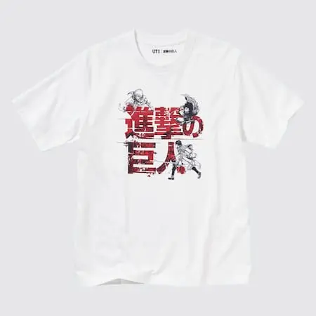 T-Shirt Graphique UT L'Attaque des Titans | UNIQLO