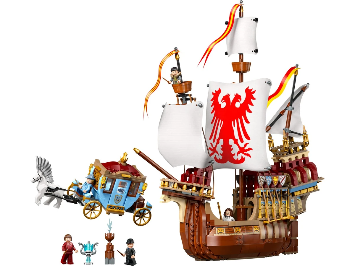 Lego - Le Tournoi des Trois Sorciers : l’arrivée