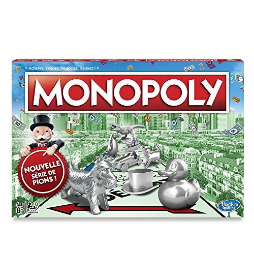 Monopoly Classique, Jeu de societe, Jeu de plateau, Version francaise - modèle aléatoire