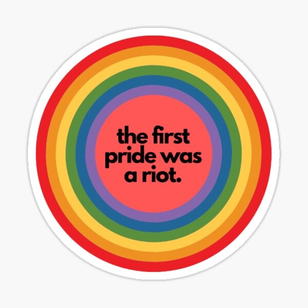 «La première fierté a été une émeute» | Sticker