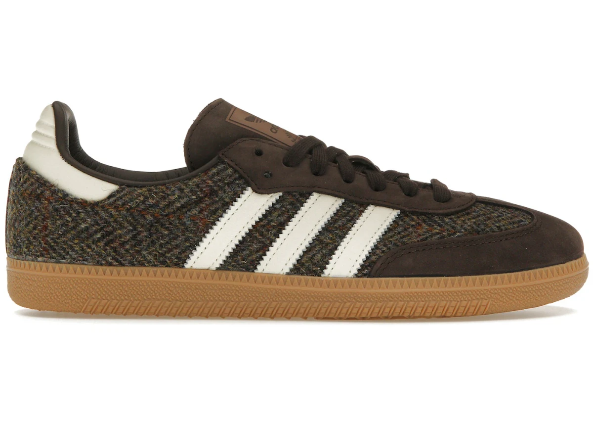 adidas Samba OG Marron foncé Tweed