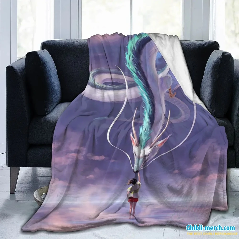 Spirited Away Blanket Trendy Picks 2024 for Sale | Ghibli Merch Store