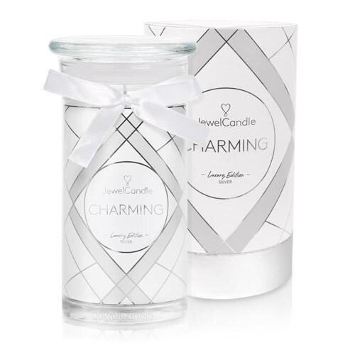 Charming : bijou avec diamants dans 1 bougie sur 100 | JewelCandle