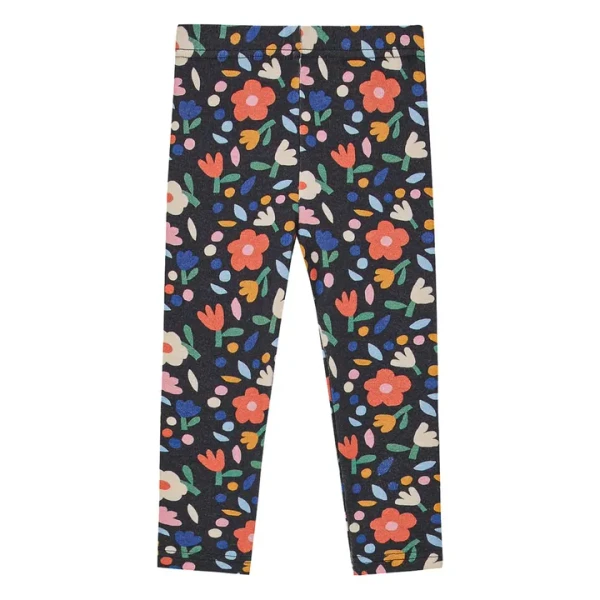 Legging Fleuri | Noir