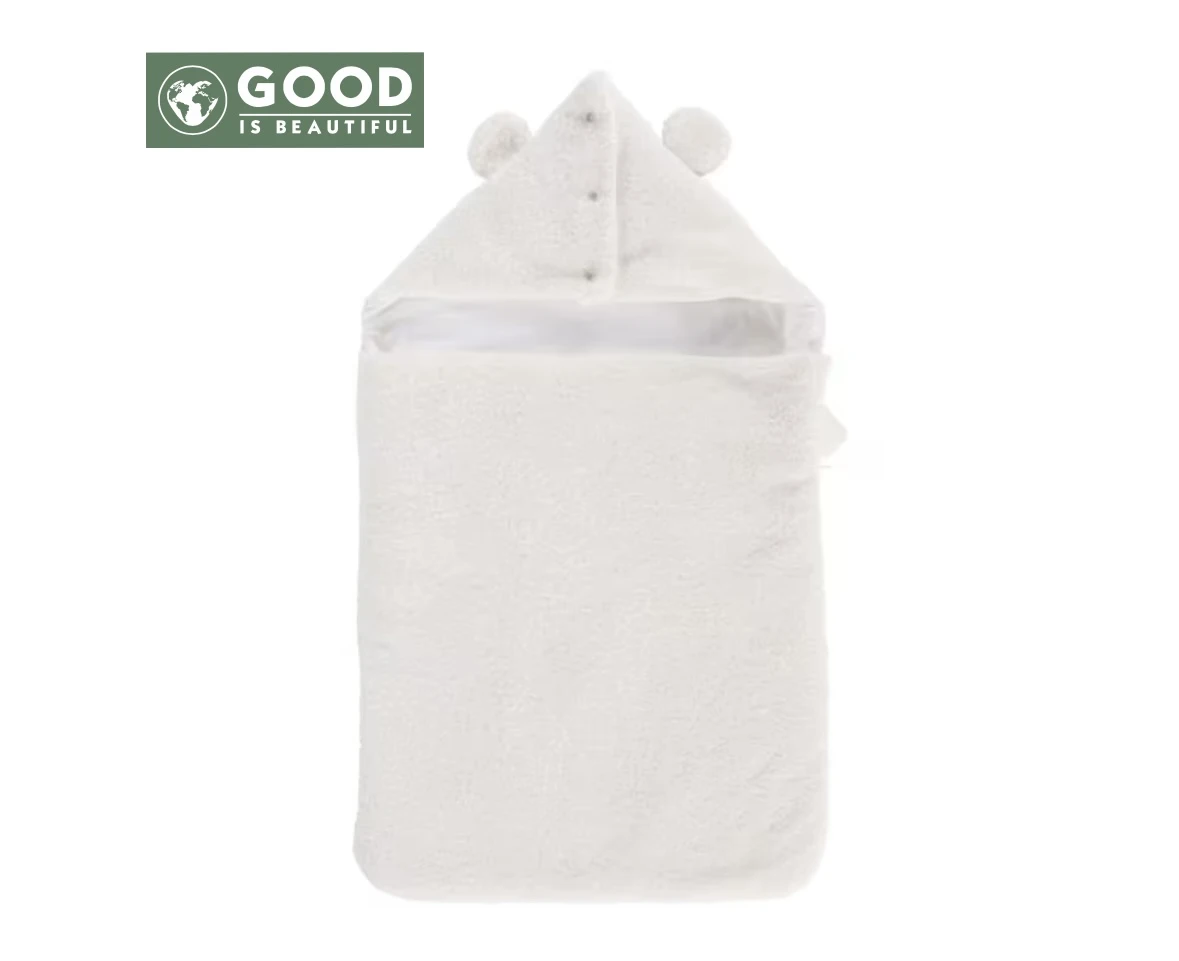 Nid d'ange bébé en tissu bouclé beige OULANKA | Maisons du Monde