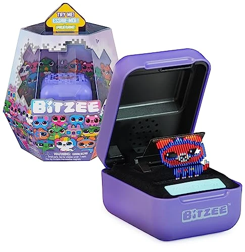 BITZEE - Mon Animal Interactif Bitzee - Animal Digital 3D Que Vous Pouvez Vraiment Toucher - Boîtier Electronique Avec 15 Compagnons Interactifs - +10 Sons Réactions Et Jeux - Jouet Enfant 5 Ans et +