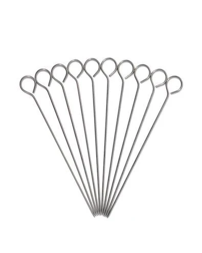 10 piques à brochettes inox - HEMA