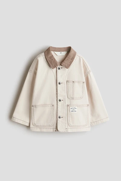 Veste utility wear en twill - Beige clair - ENFANT | H&M BE