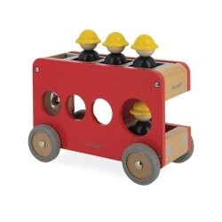 Camion de pompier en bois - Janod